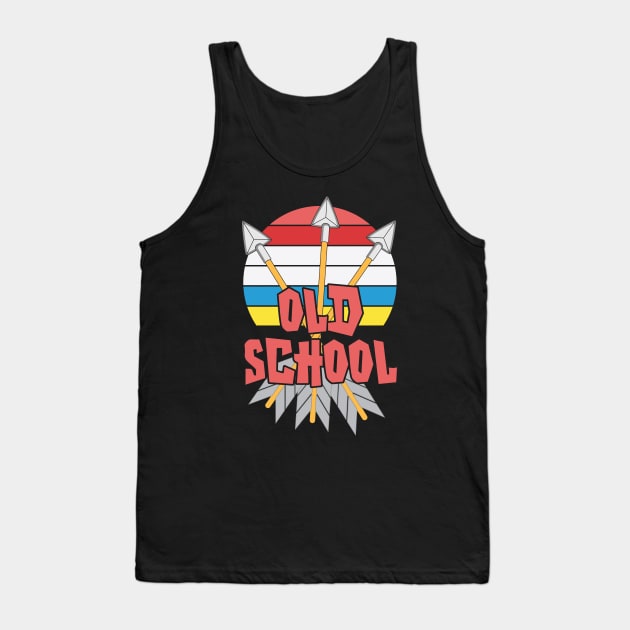 Old School Archery Tank Top by AdultSh*t